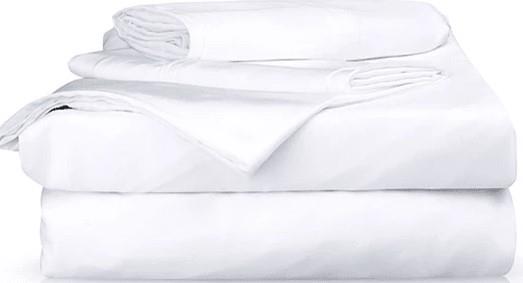 HUSH Iced Cooling Sheet & Pillowcase Set - King - White