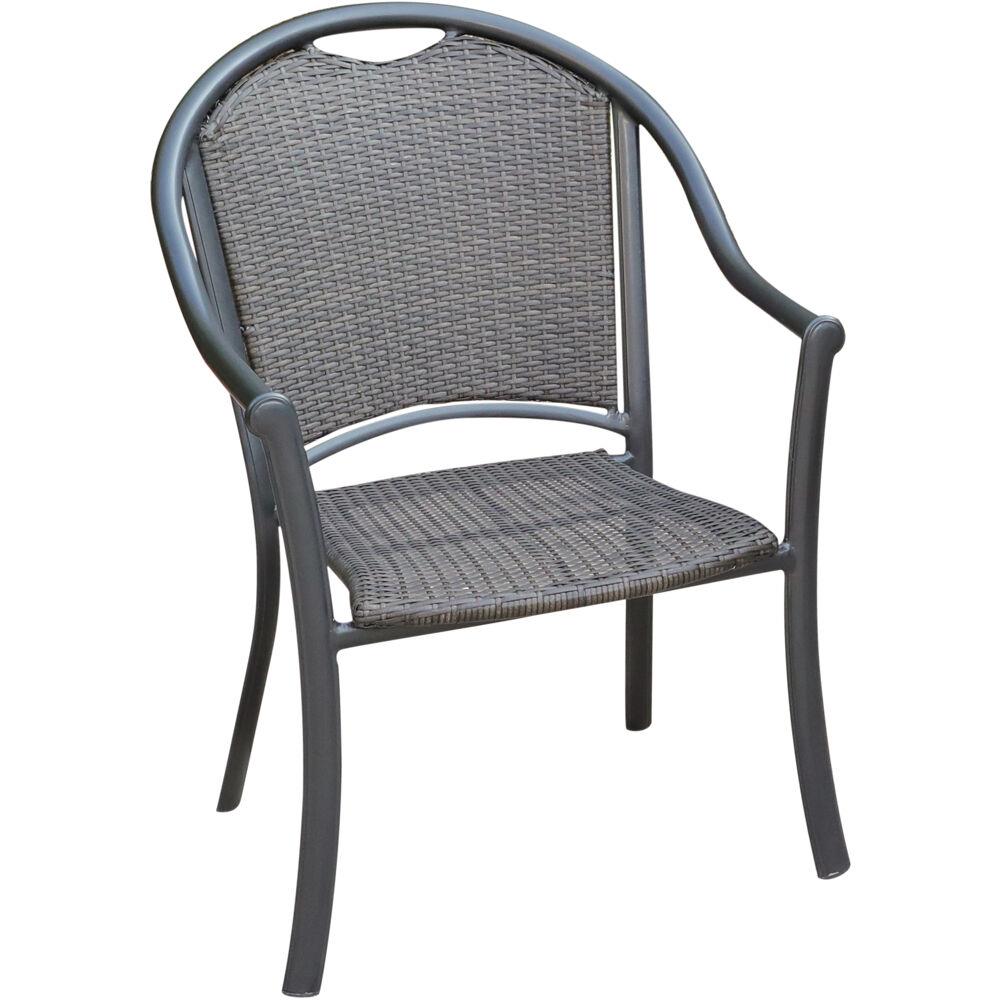 Hanover Commercial Woven Aluminum Dining Chair