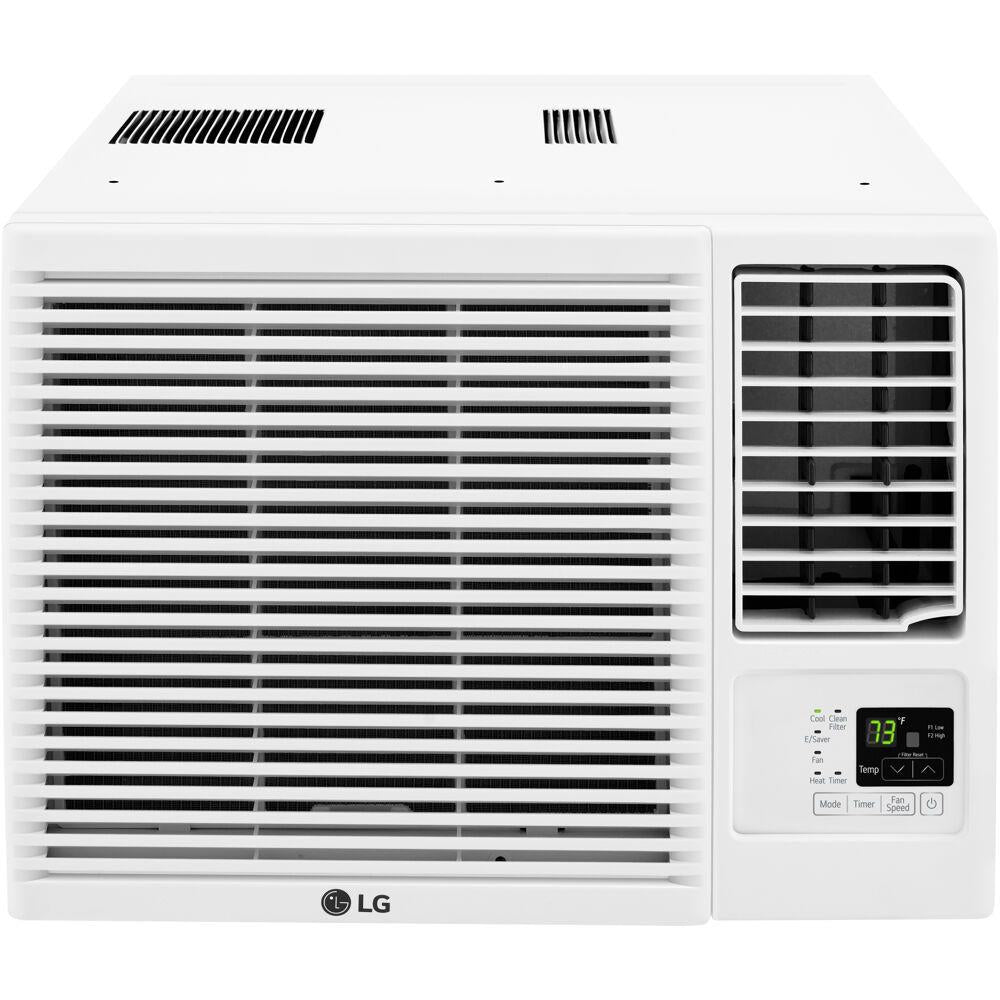 LG Home Comfort 7,600 BTU 115V Window-Mounted Air Conditioner with 3,850 BTU Supplemental Heat Function