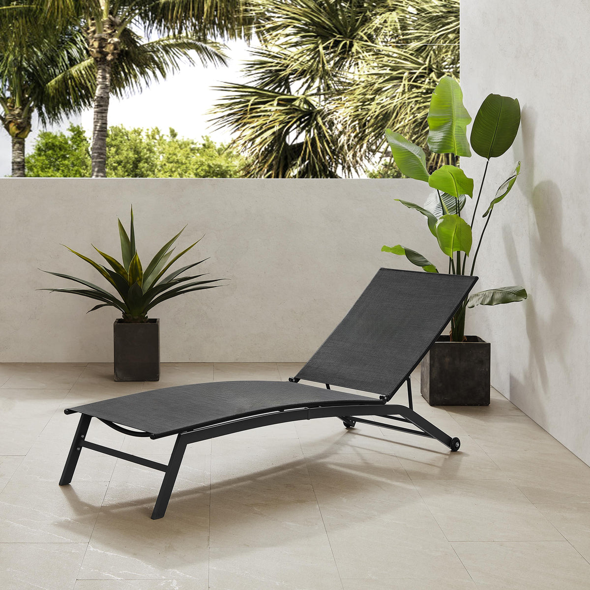 Crosley Outdoor Weaver Outdoor Chaise Lounge