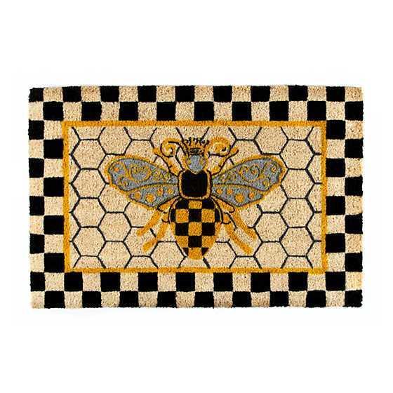 MacKenzie-Childs Queen Bee Entrance Mat