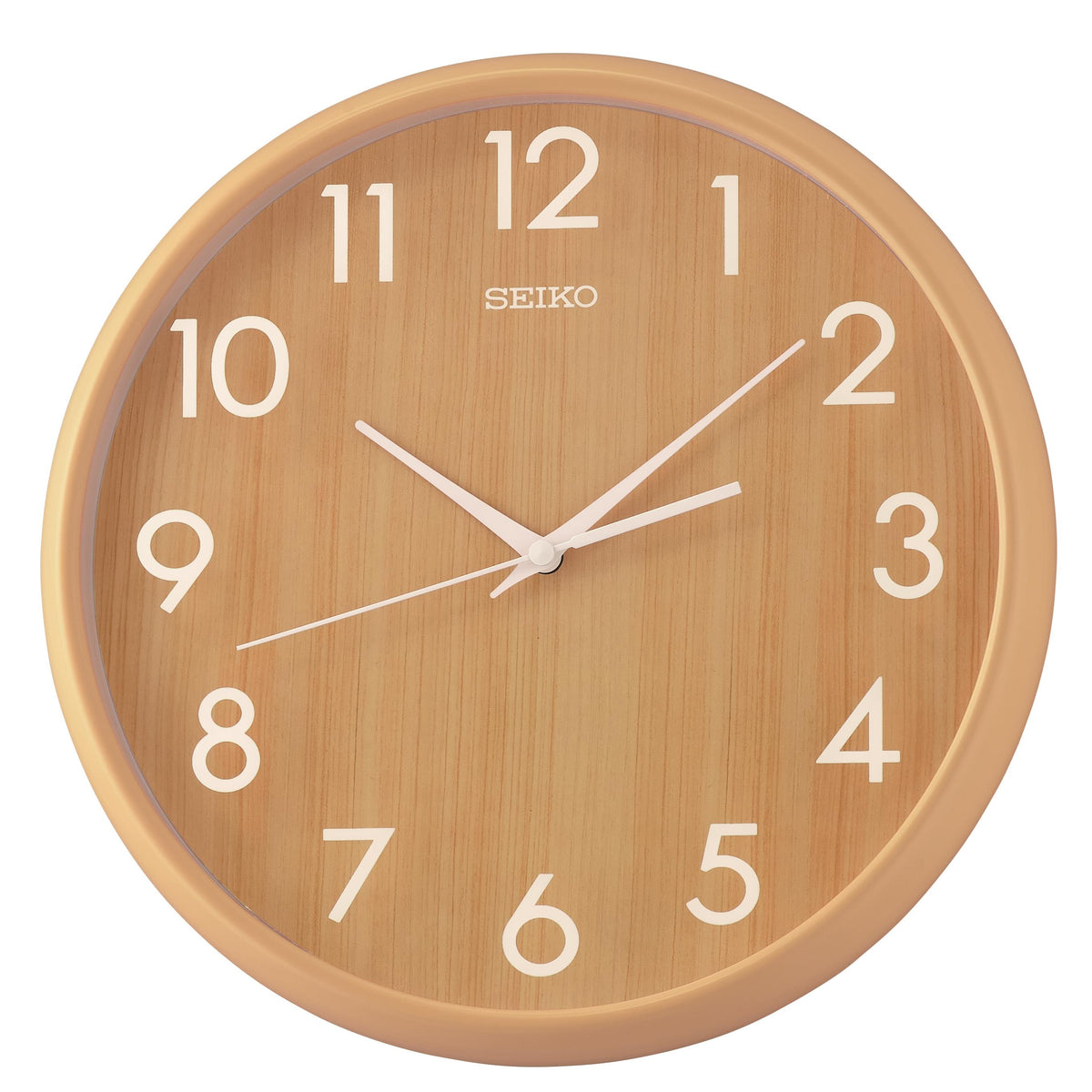 Seiko Clocks Wall, Quartz, Light Brown