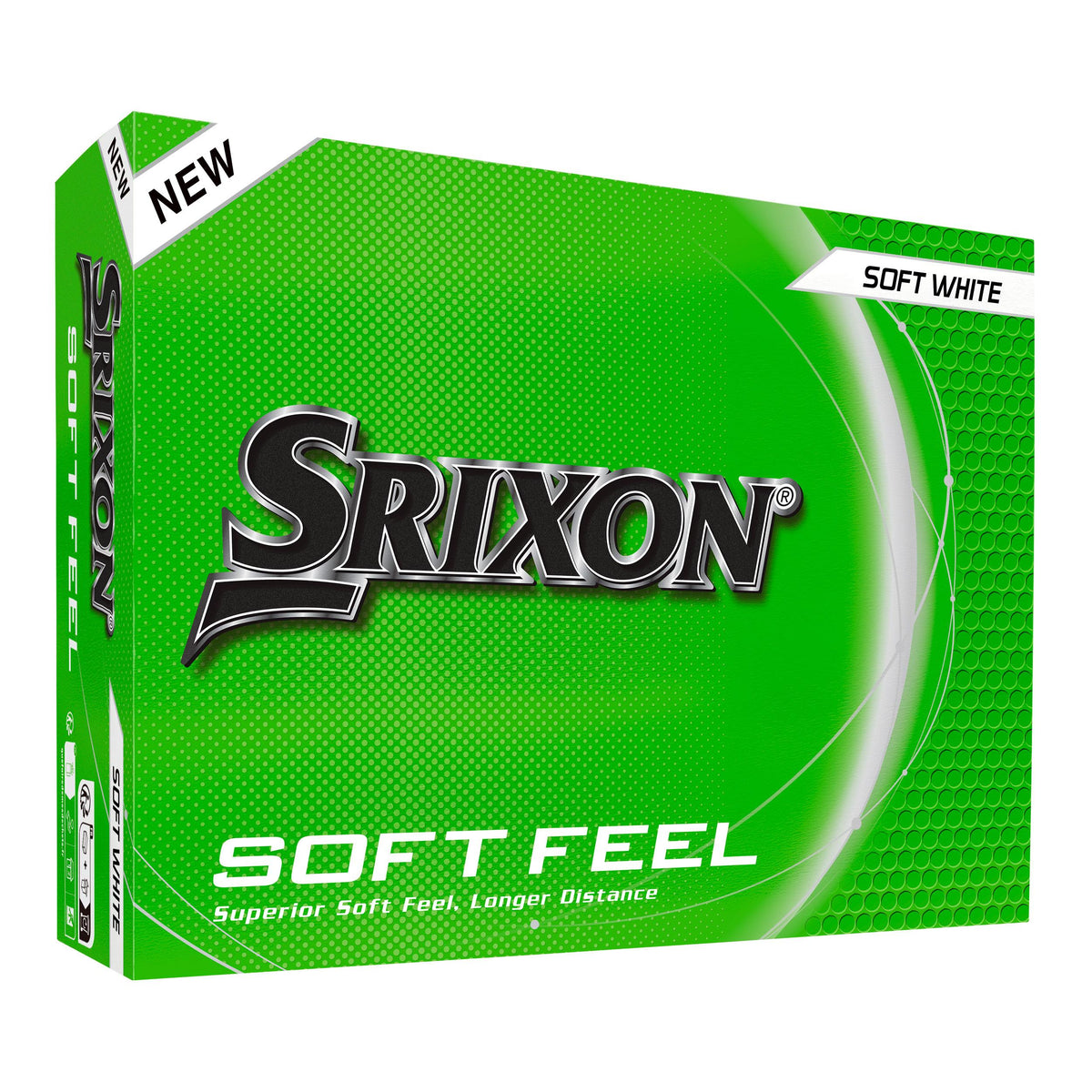 Srixon Soft Feel 14 White Golf Balls - 1 Dozen