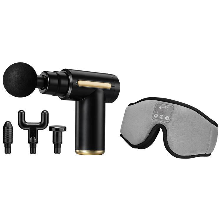 GPX iLive Compact Handheld Massager with Wireless Sleep Mask
