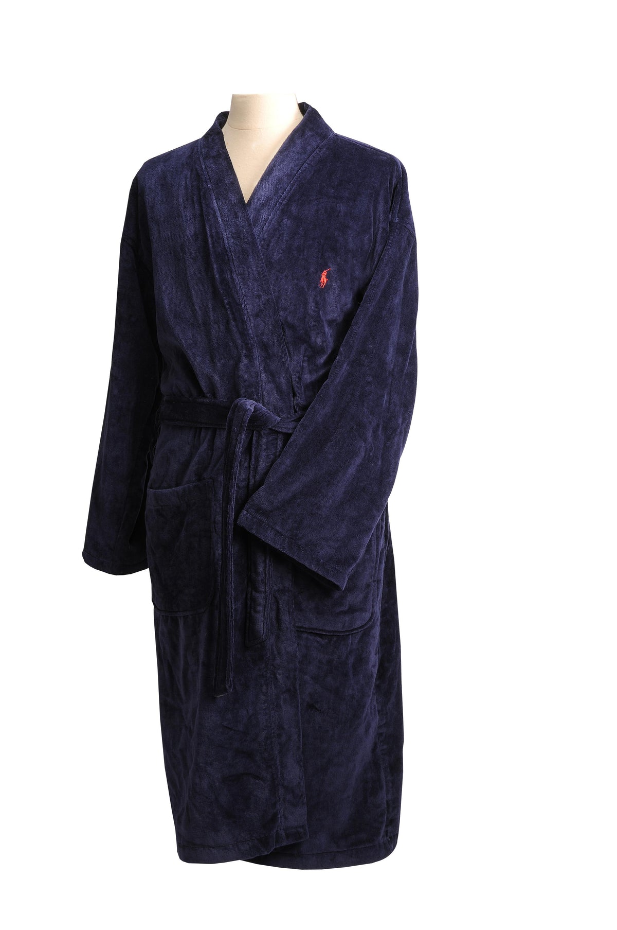 Polo Ralph Lauren Navy Cotton Robe Size L/XL