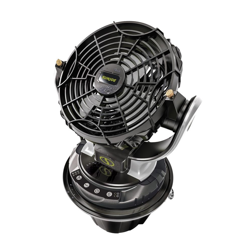 Sun Joe Cordless Indoor/Outdoor Misting Fan Kit