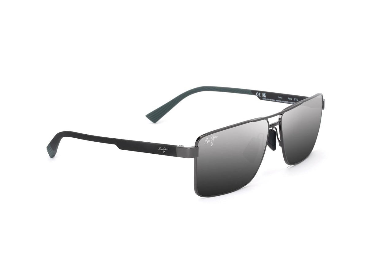 Maui Jim PIHA Gold with Burgundy HCL Bronze SuperThin Glass
