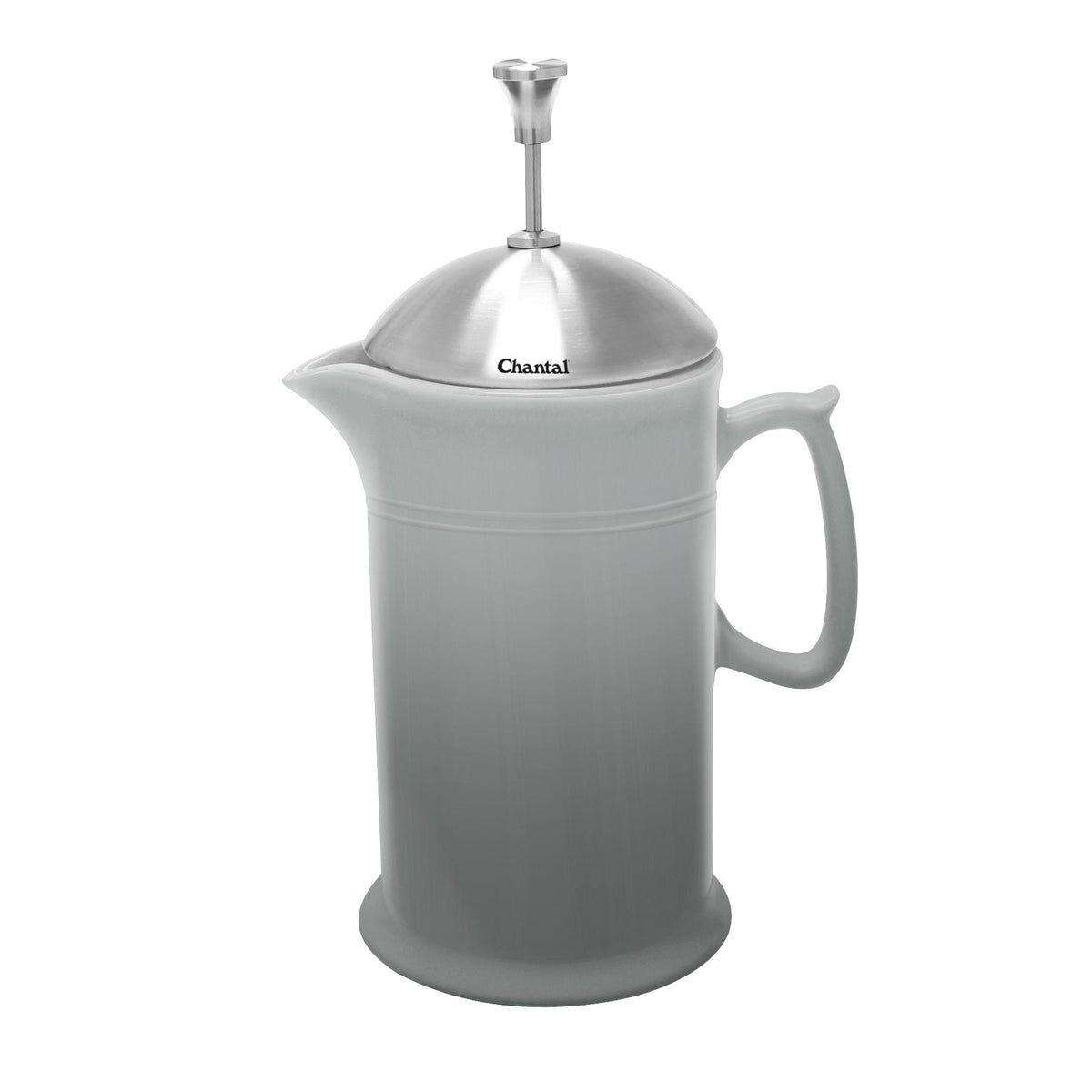 Chantal Ceramic French Press Aqua