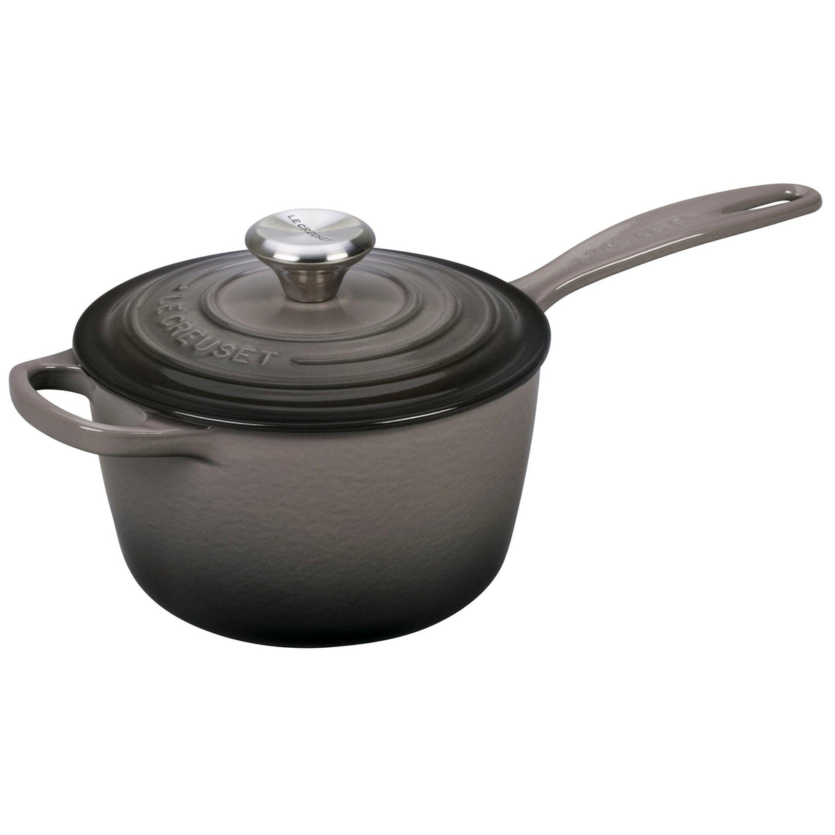 Le Creuset 1.75qt Signature Cast Iron Saucepan Oyster