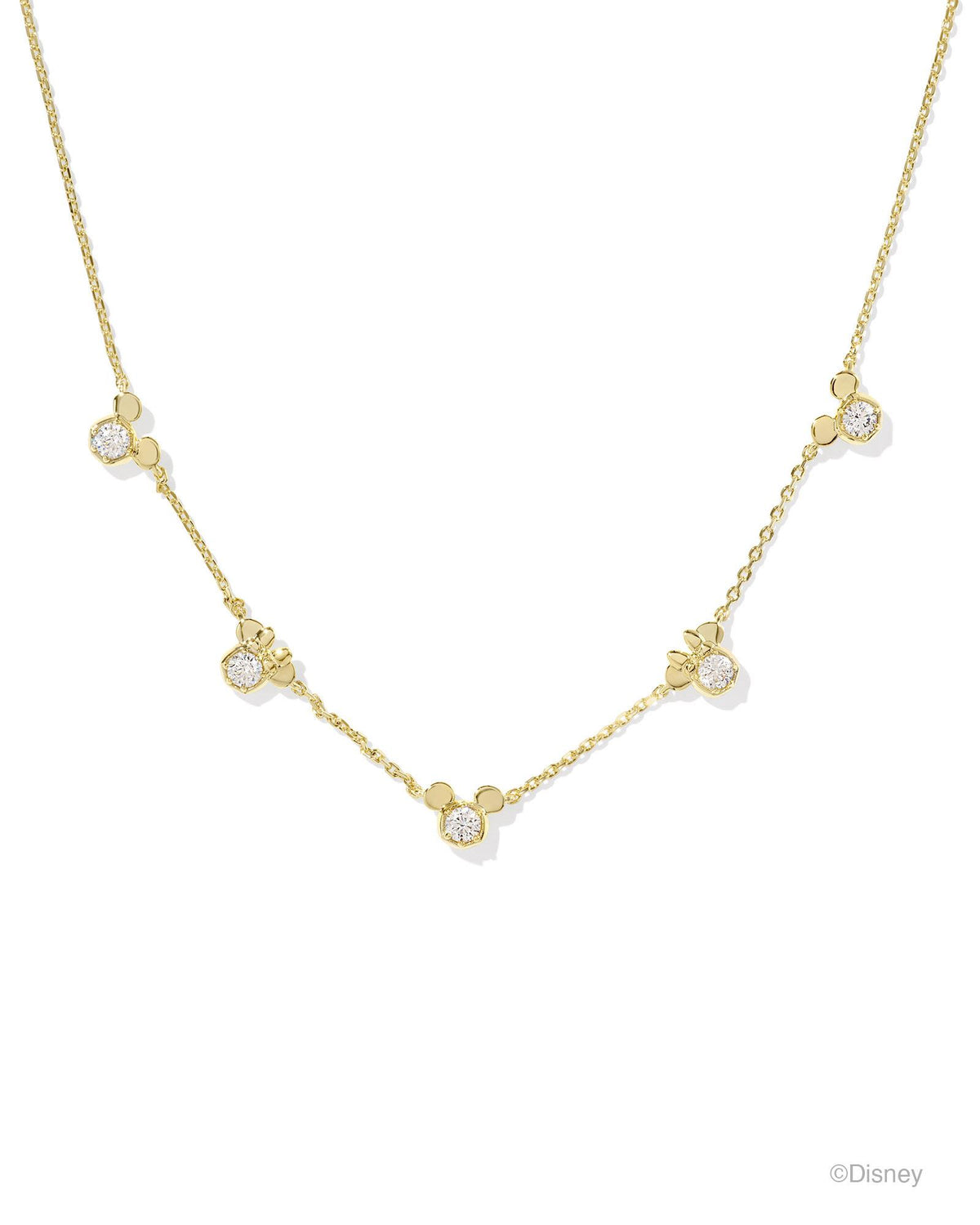 Kendra Scott Mickey Minnie Mouse Strand Necklace