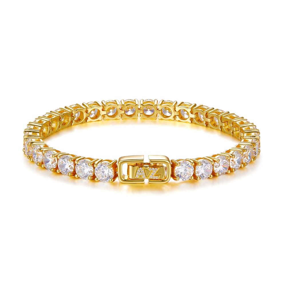 Anna Zuckerman Luxe 30 Carat Four Prong Bracelet Size 7.5 inch