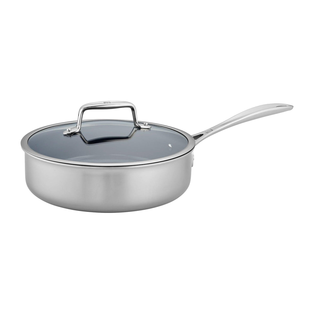 Zwilling Clad CFX 3qt Nonstick Stainless Steel Ceramic Saute Pan w/ Lid