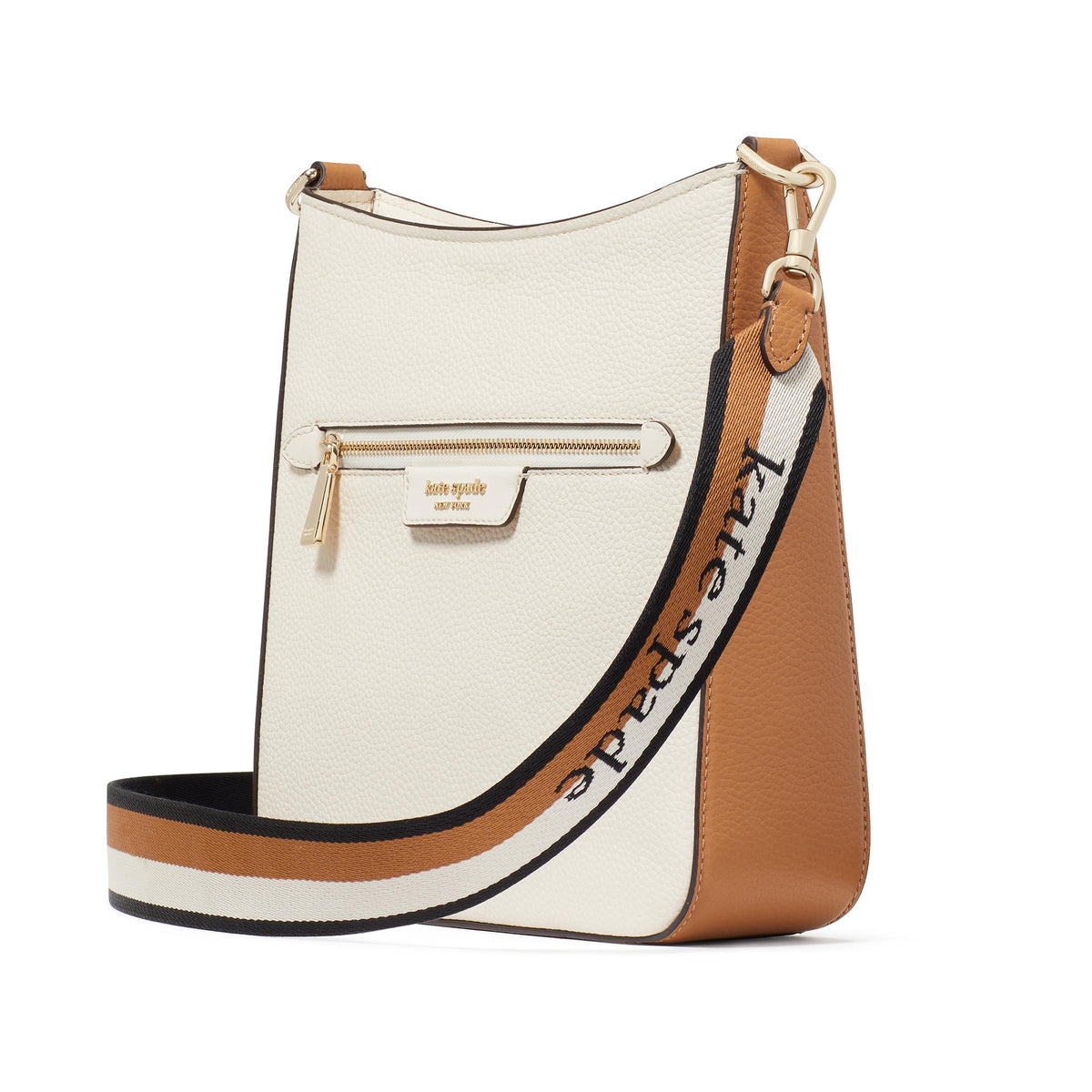 kate spade new york Hudson Colorblocked Messenger Crossbody - Parchment Multi