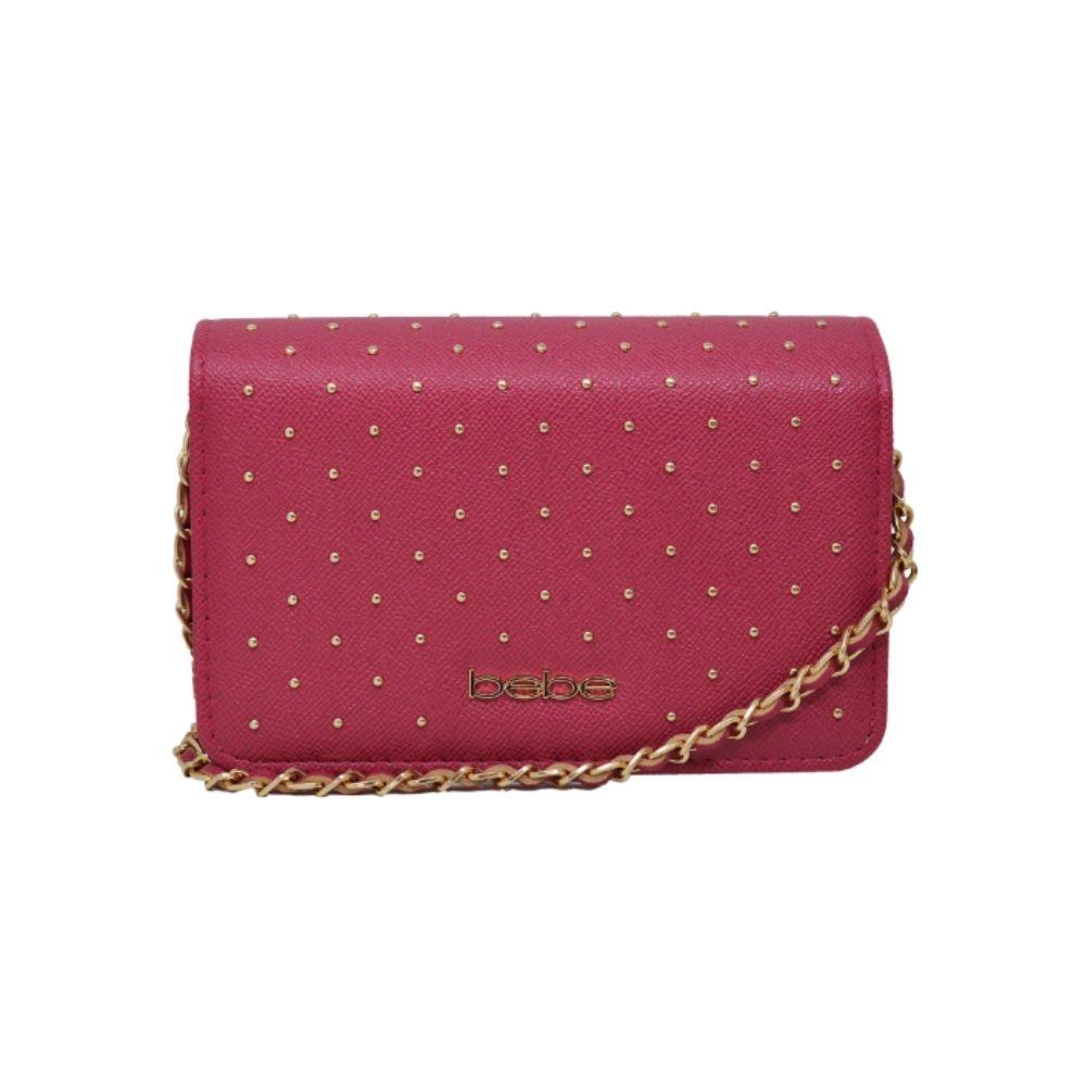 Bebe Sagan Studded Crossbody