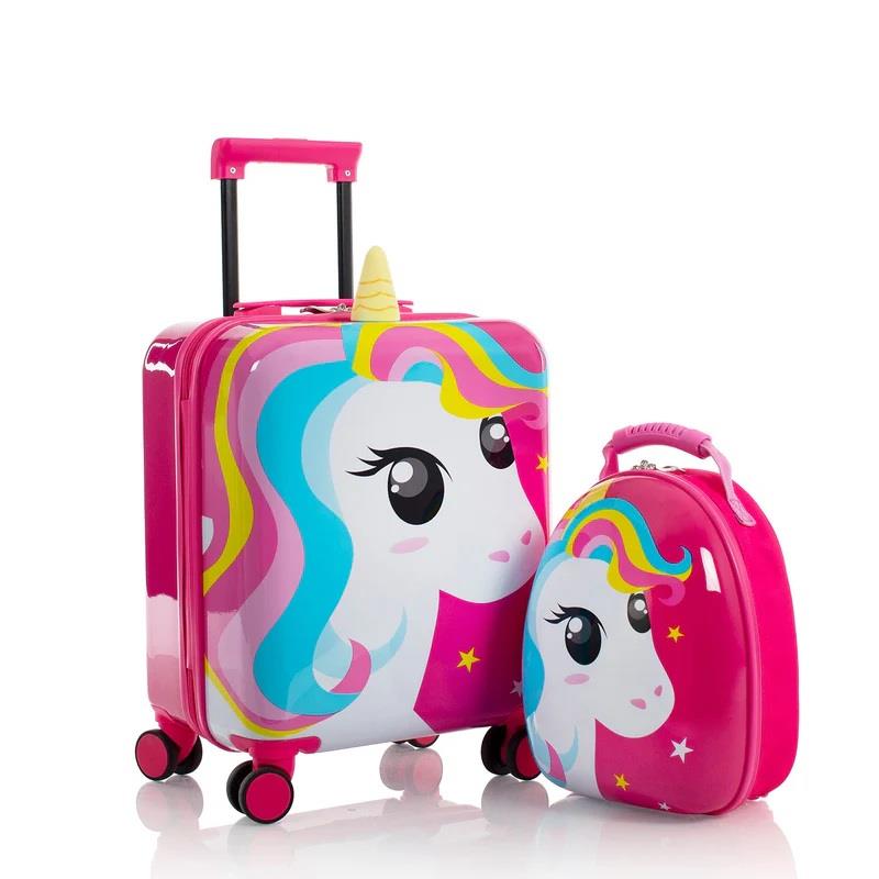 Heys Luggage Super Tots Unicorn - Kids Luggage & Backpack Set