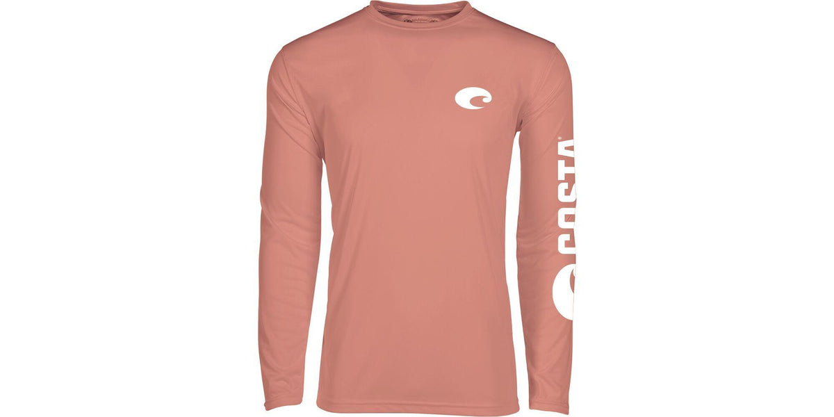 Costa Del Mar Technical Crew - Salmon - XXL