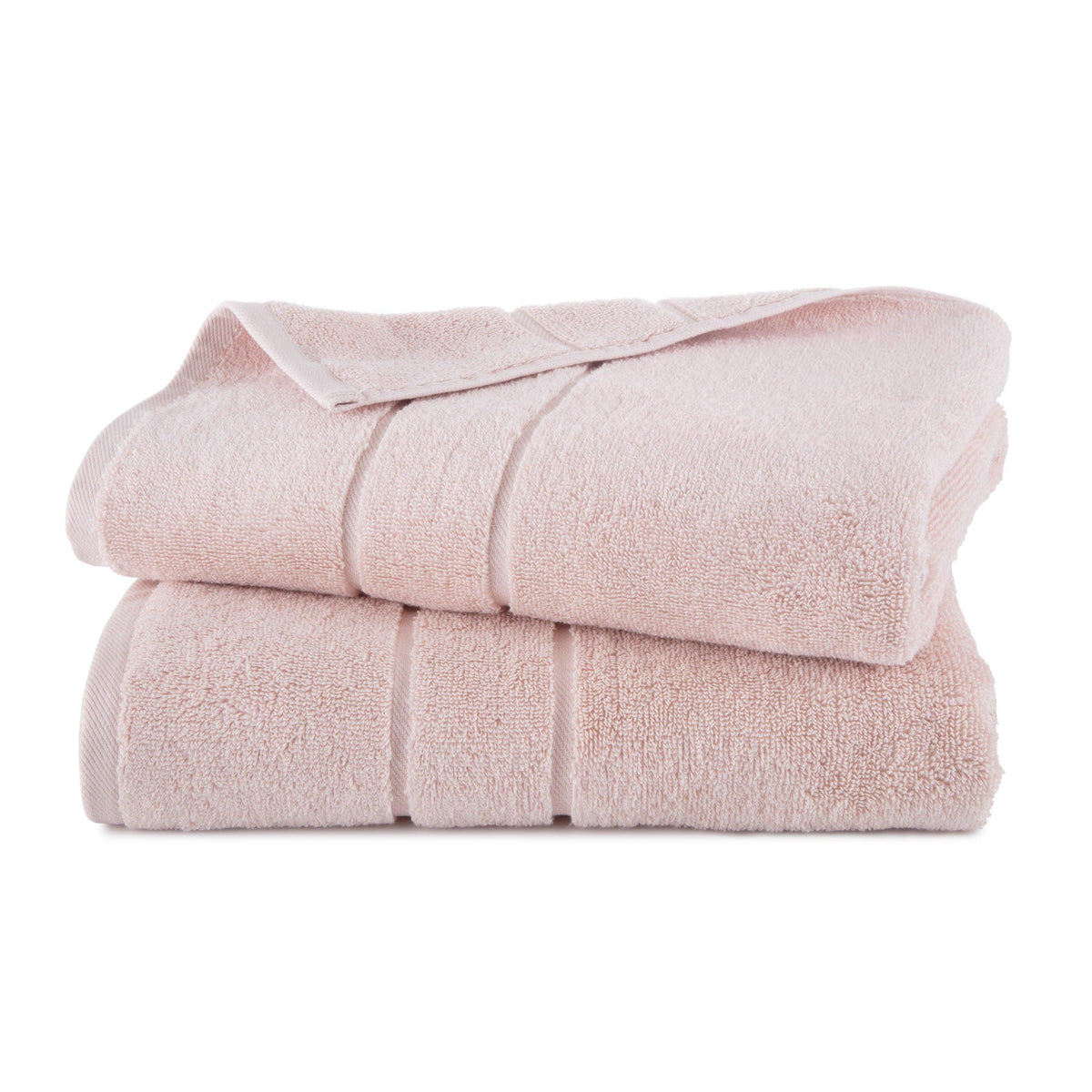 Clean Design Home Allergen-Aware Supima Cotton 2-Pack Bath Towel Set Blush