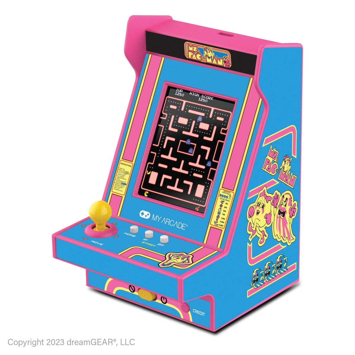 My Arcade Ms. Pac-Man 4.8" Nano Player Pro Retro Arcade Game