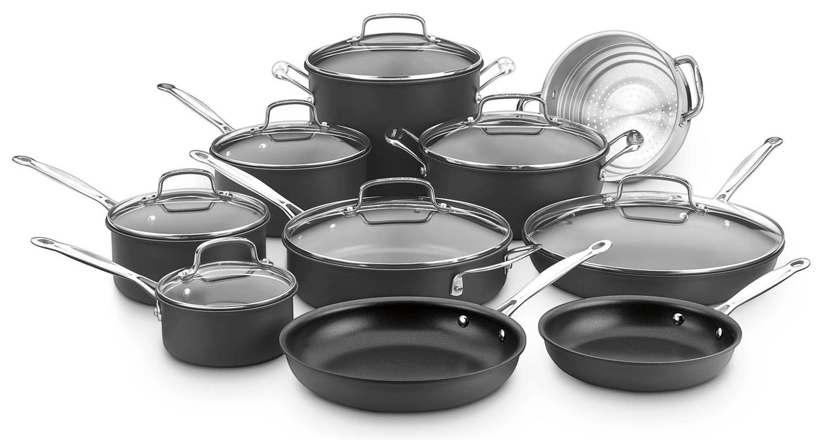 Cuisinart 17-Pc Chef's Classic Non-Stick Hard Anodized Cookware