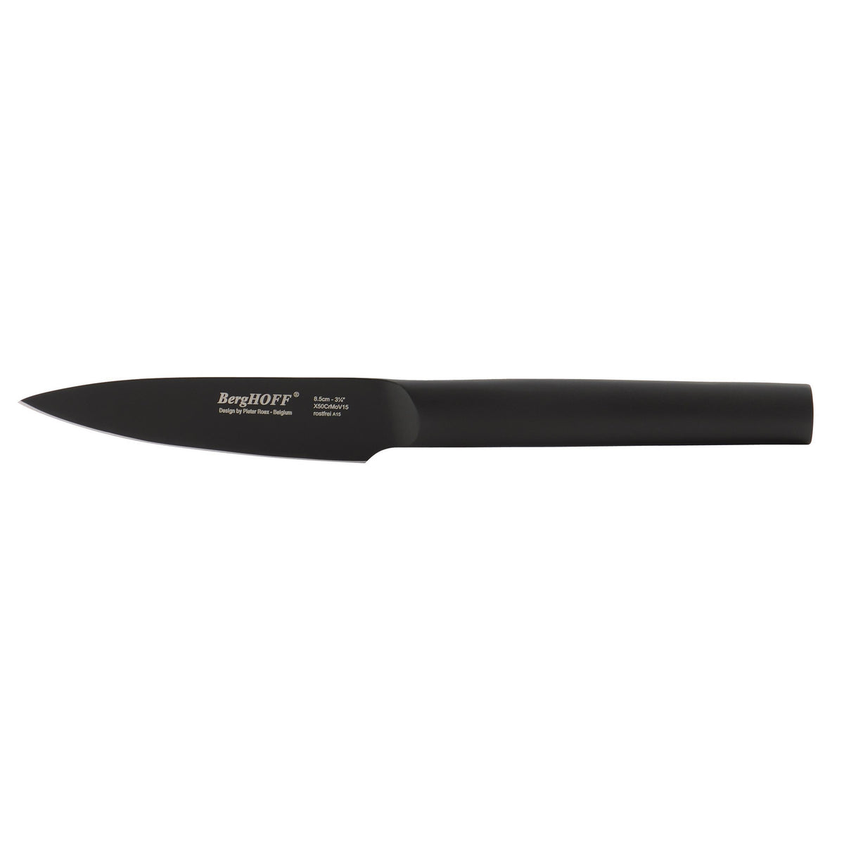 BergHOFF Ron Stainless Steel Paring Knife, Black