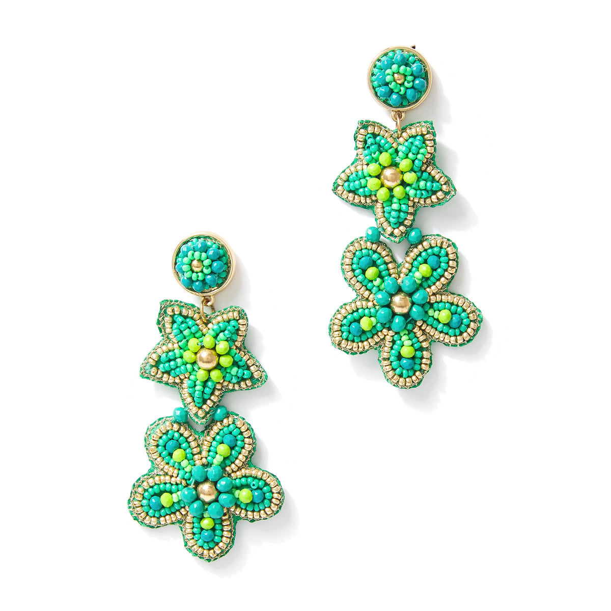 Special Buys Lilly Pulitzer - Always Blooming Earrings - Botanical Green