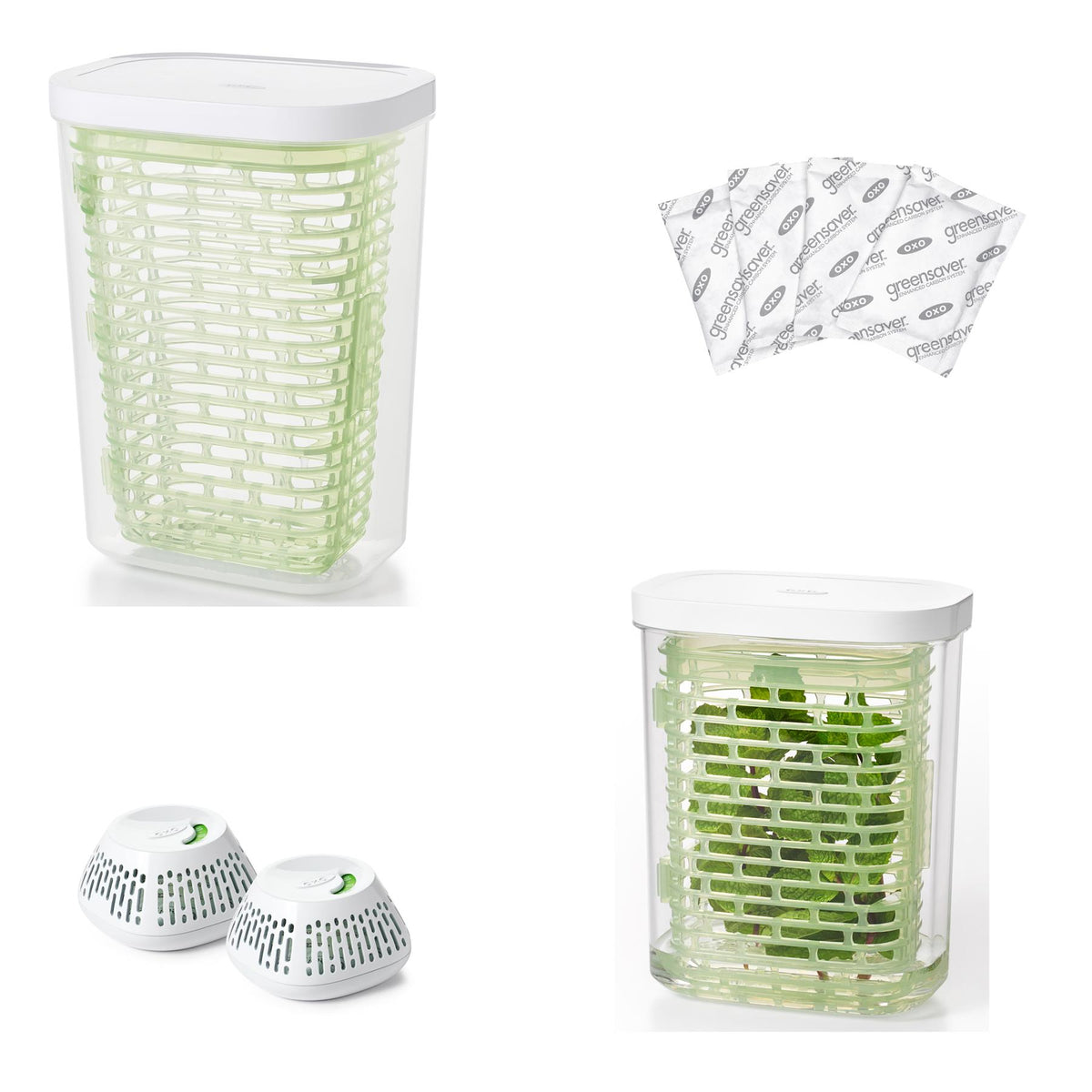 OXO Greensaver Herb Keeper Package