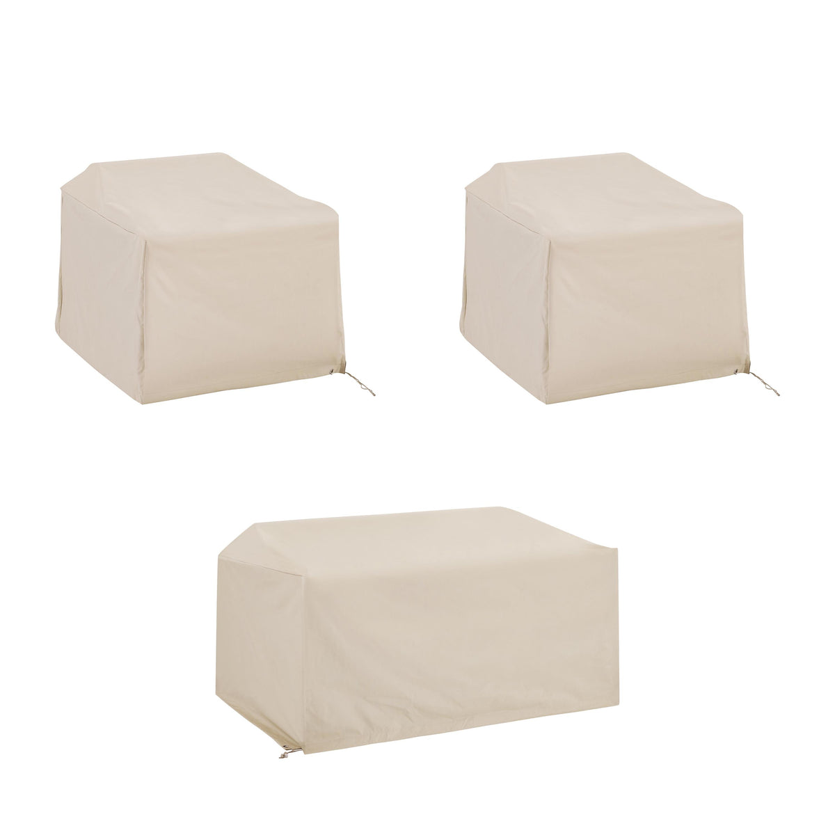 Crosley Outdoor 3Pc Outdoor Furniture Cover Set