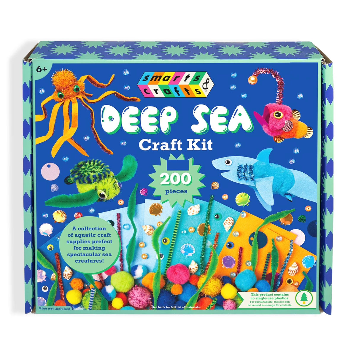 Bella Home Smarts&Crafts 200pc Deep Sea Craft Kit