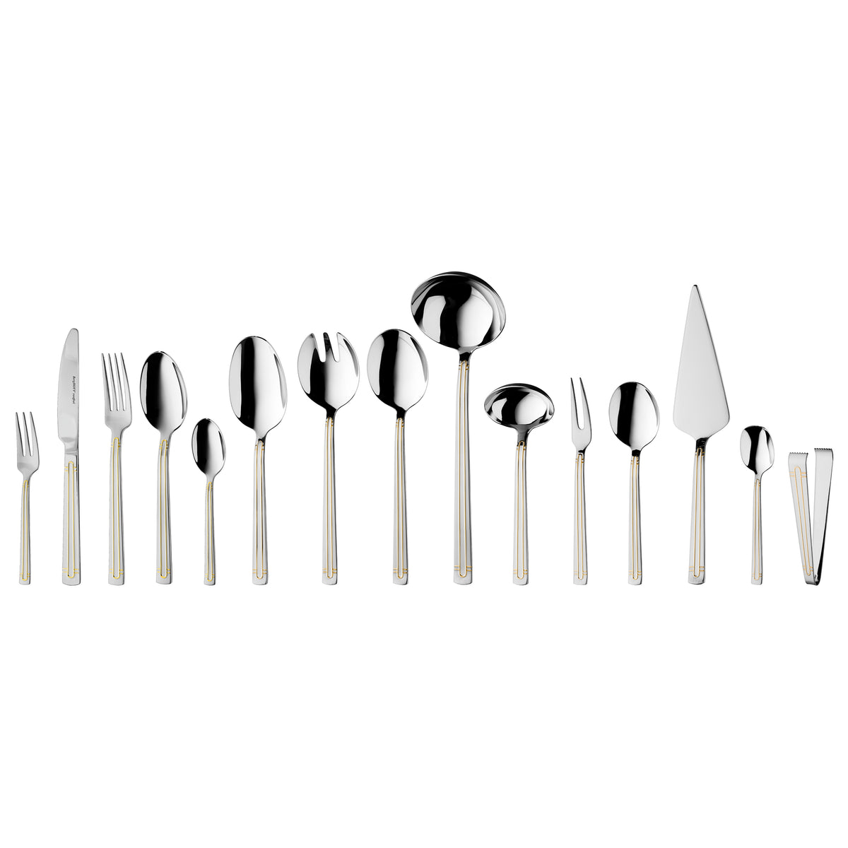 BergHOFF Essentials 72pc 18/10 SS Set (Serv for 12), Heritage