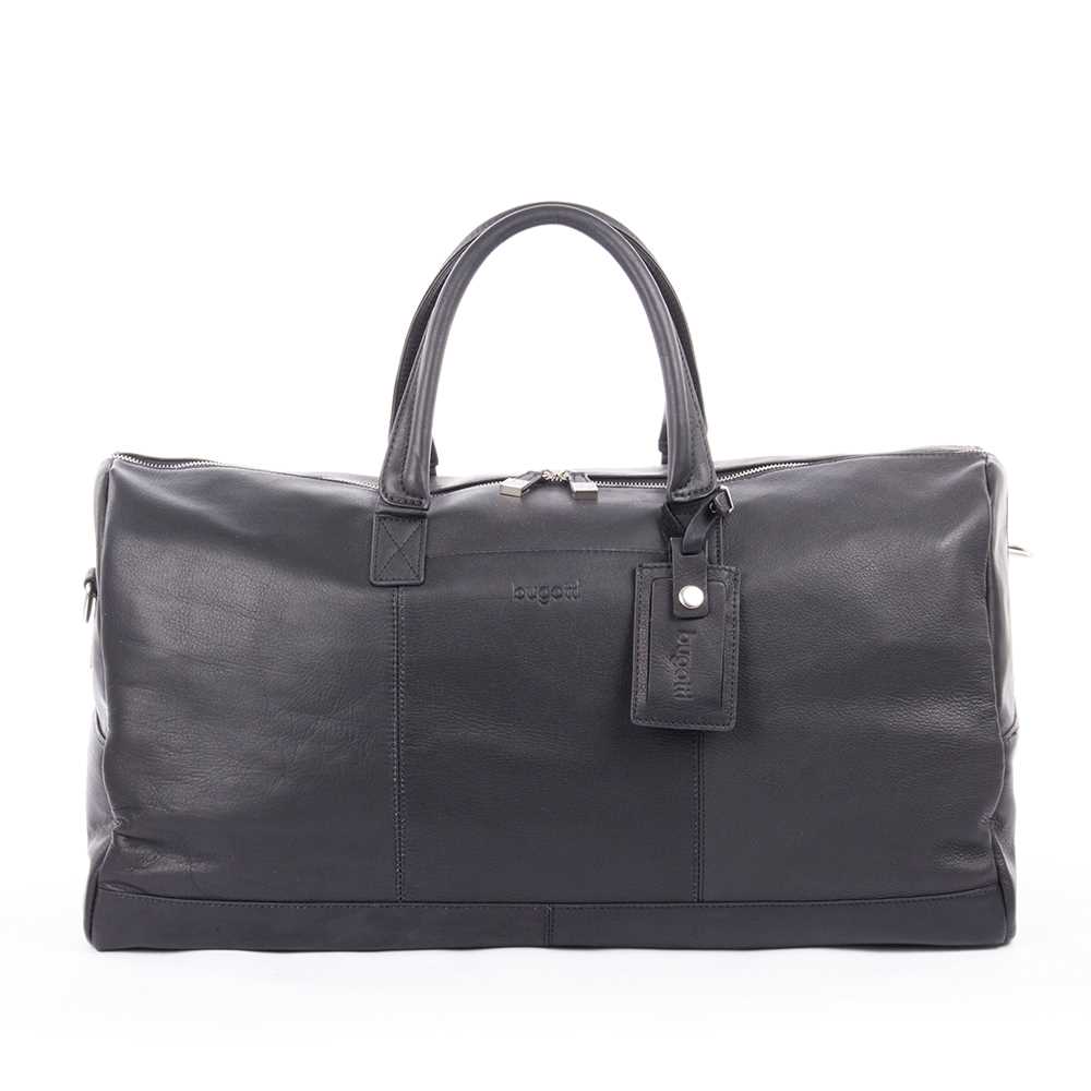 Bugatti Sartoria Duffle Bag - Top Grain Leather Black