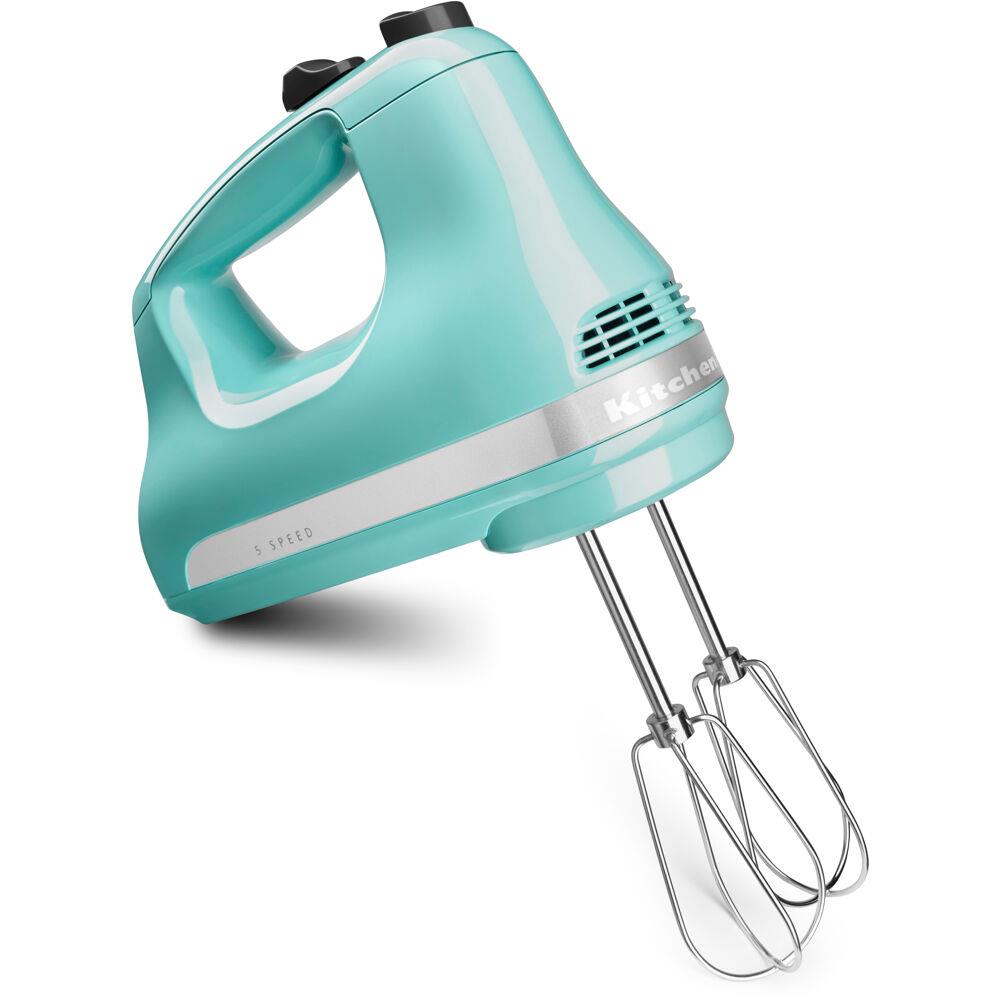 KitchenAid Ultra Power 5-Speed Hand Mixer in Aqua Sky