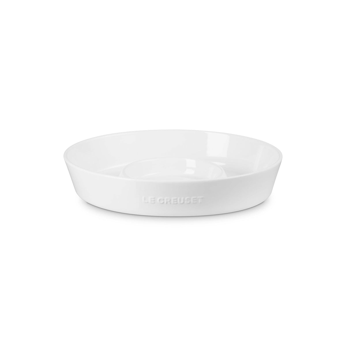 Le Creuset Chip and Dip Platter White