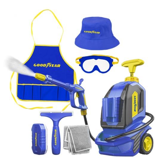 Red Toolbox Goodyear Water Pressure Car Cleaner Set