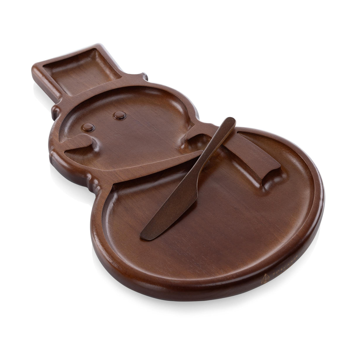 Picnic Time Snowman Serving Tray