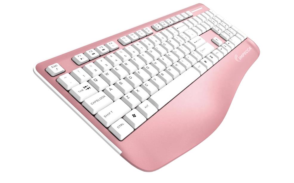 Impecca Keyboard & Mouse Palm-Rest Pink