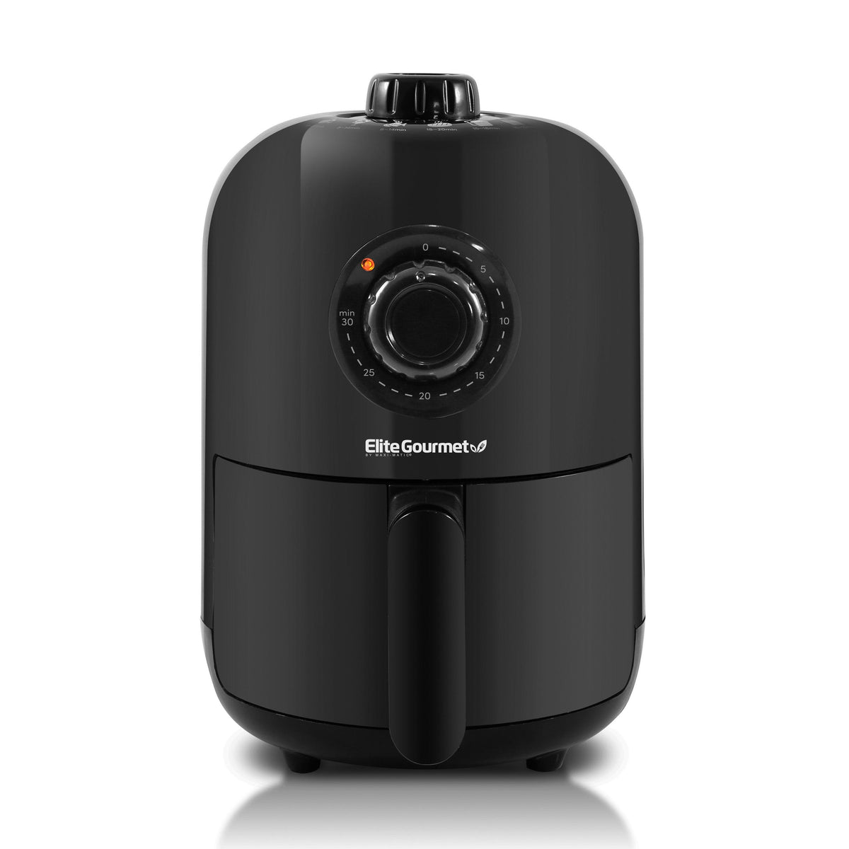 Elite Gourmet 1.1qt Personal Air Fryer w/ 30-Minute Timer Black