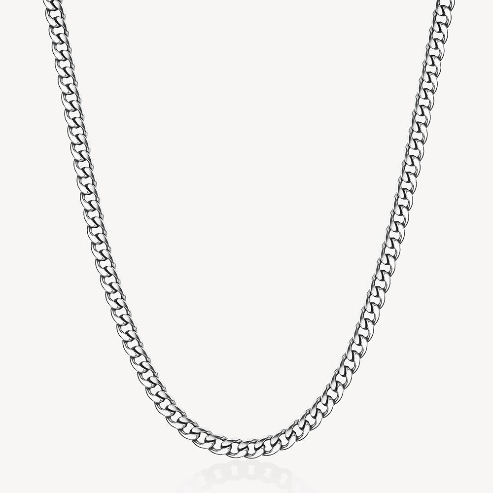 Brosway Mens Ink Chain Necklace Size 30"
