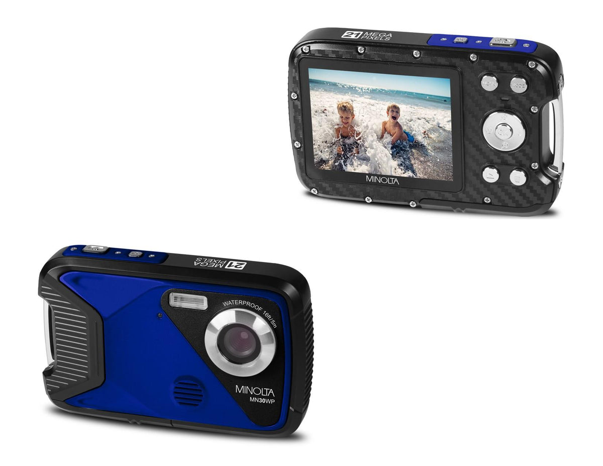Minolta 21MP Full HD Waterproof Digital Camera