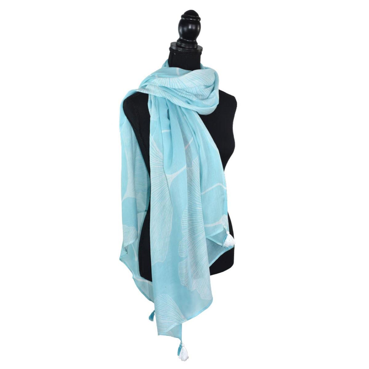 Dupatta Designs Ginko Floral Scarf