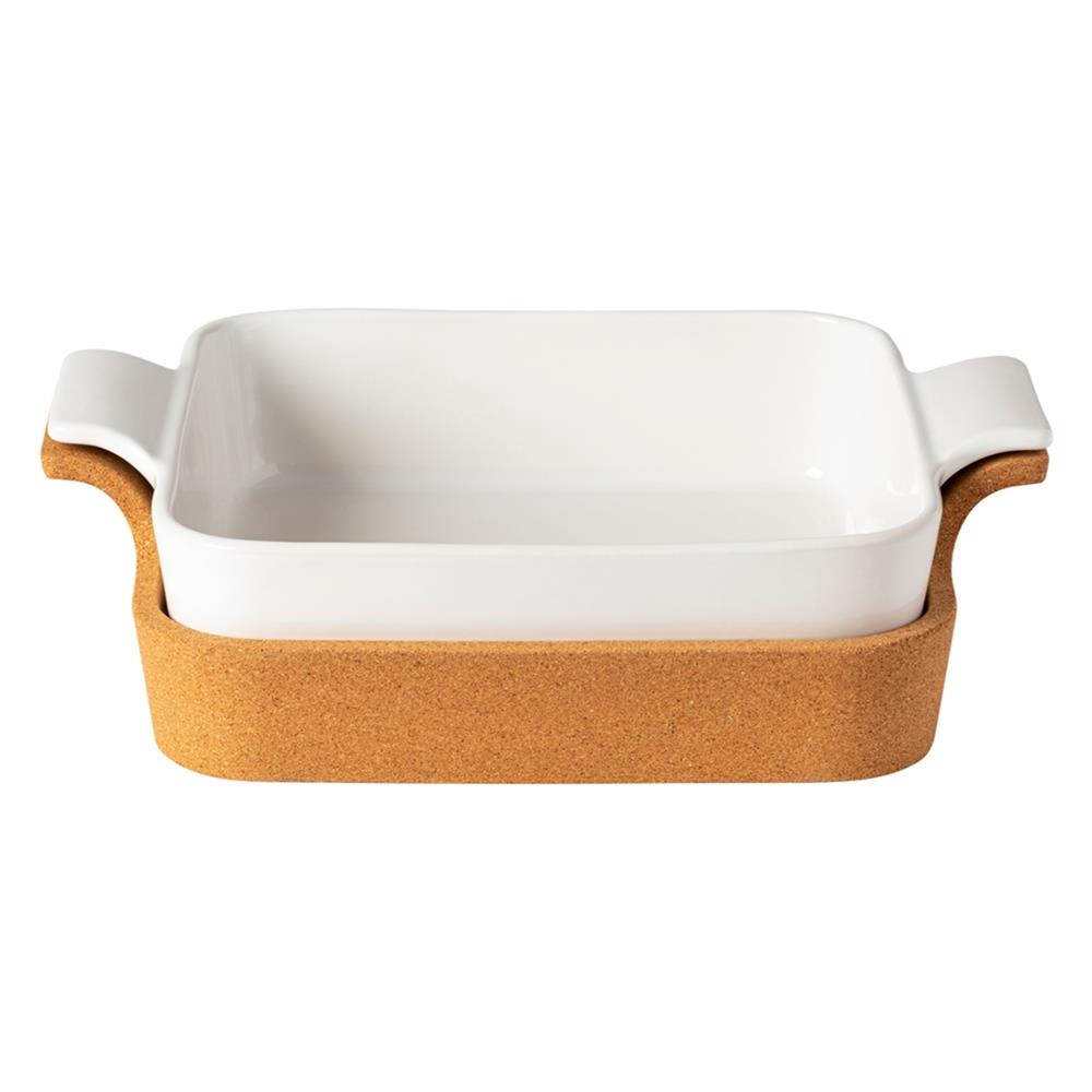 Casa Fina Ensemble Gift Baker w/ cork tray Size 12.75''x 10''x 3''