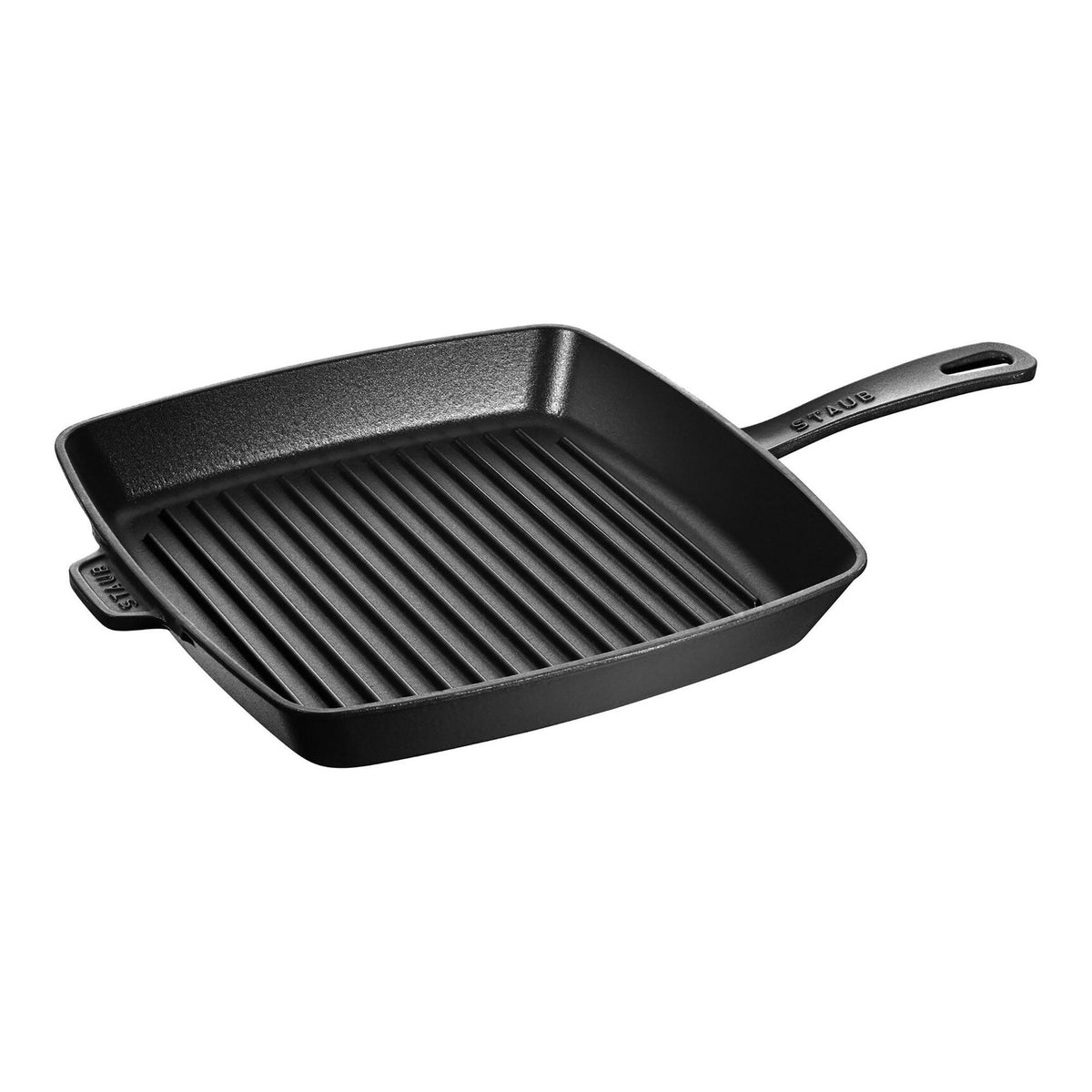 Staub 12" Cast Iron Square Grill Pan Black Matte