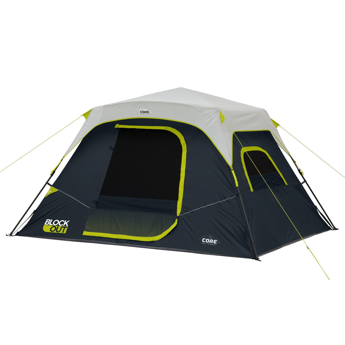 Core Equipment 6 Person Instant Cabin Blockout Tent - 11ft x 9ft