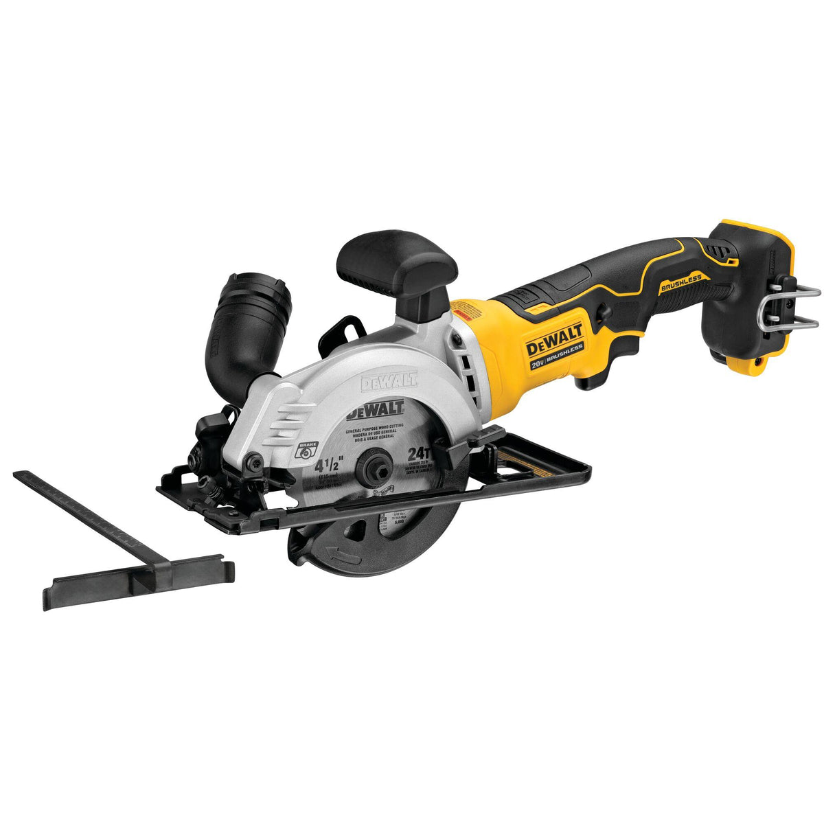 DeWalt ATMOIC 20V MAX Brushless Cordless 4.5" Circular Saw - Tool Only