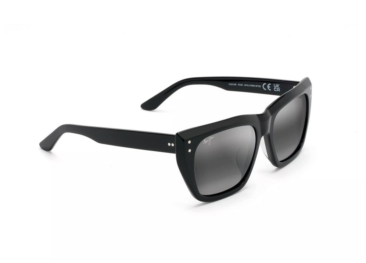 Maui Jim Aloha Lane-BLACK/Neutral Grey