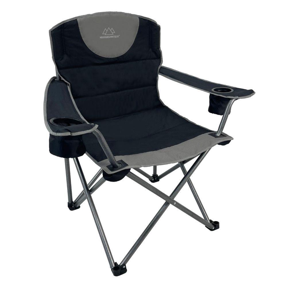 Mountain Summit Gear Big Dude Chair Black Size 38 x 13 x 17