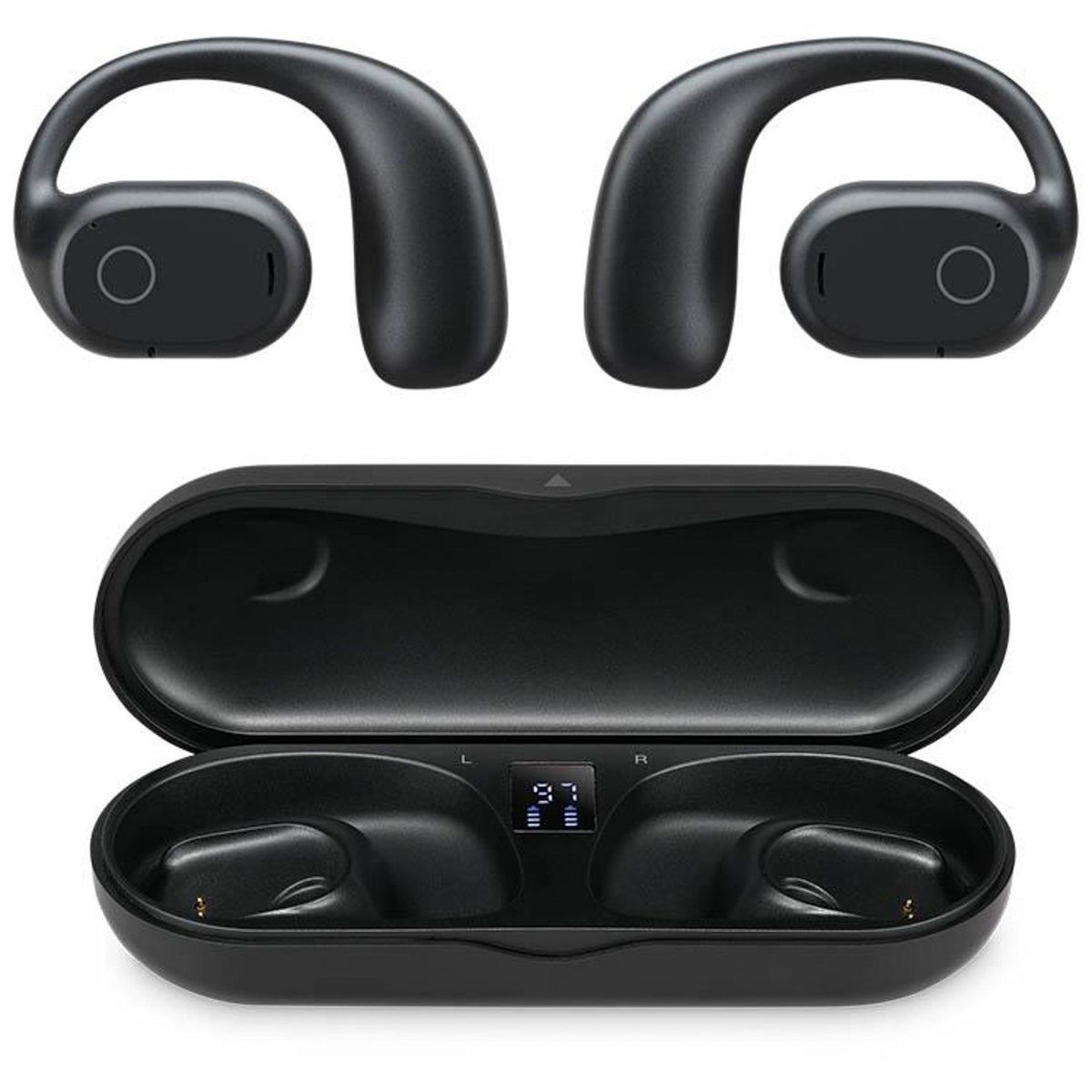 iLive Clear Truly Wireless Open Ear Earbuds Black