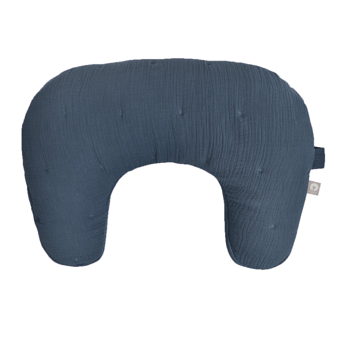 Boppy Luxe Nursing Pillow Muslin Slate Blue