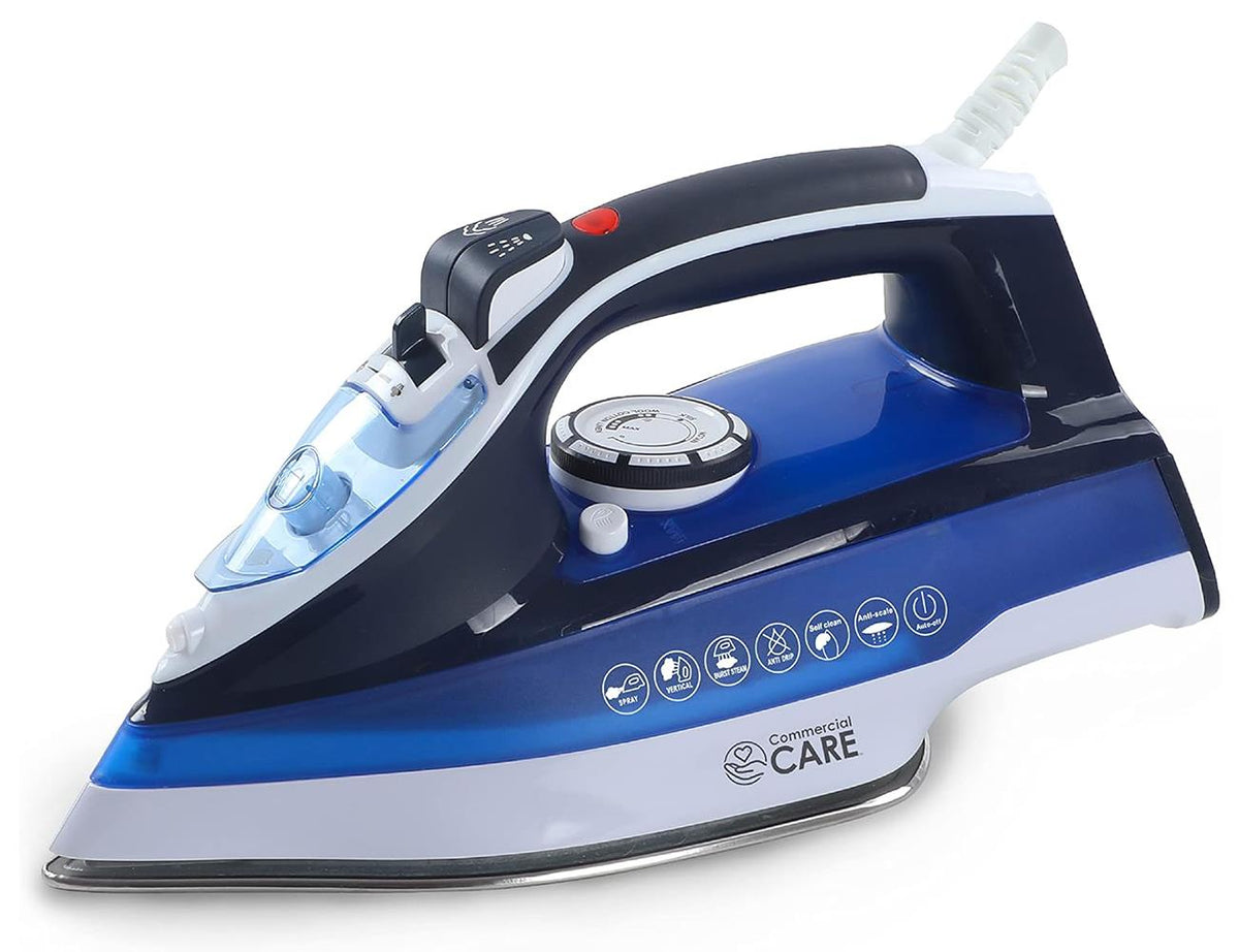 Commercial Care 1500 W Clothing Steam Iron