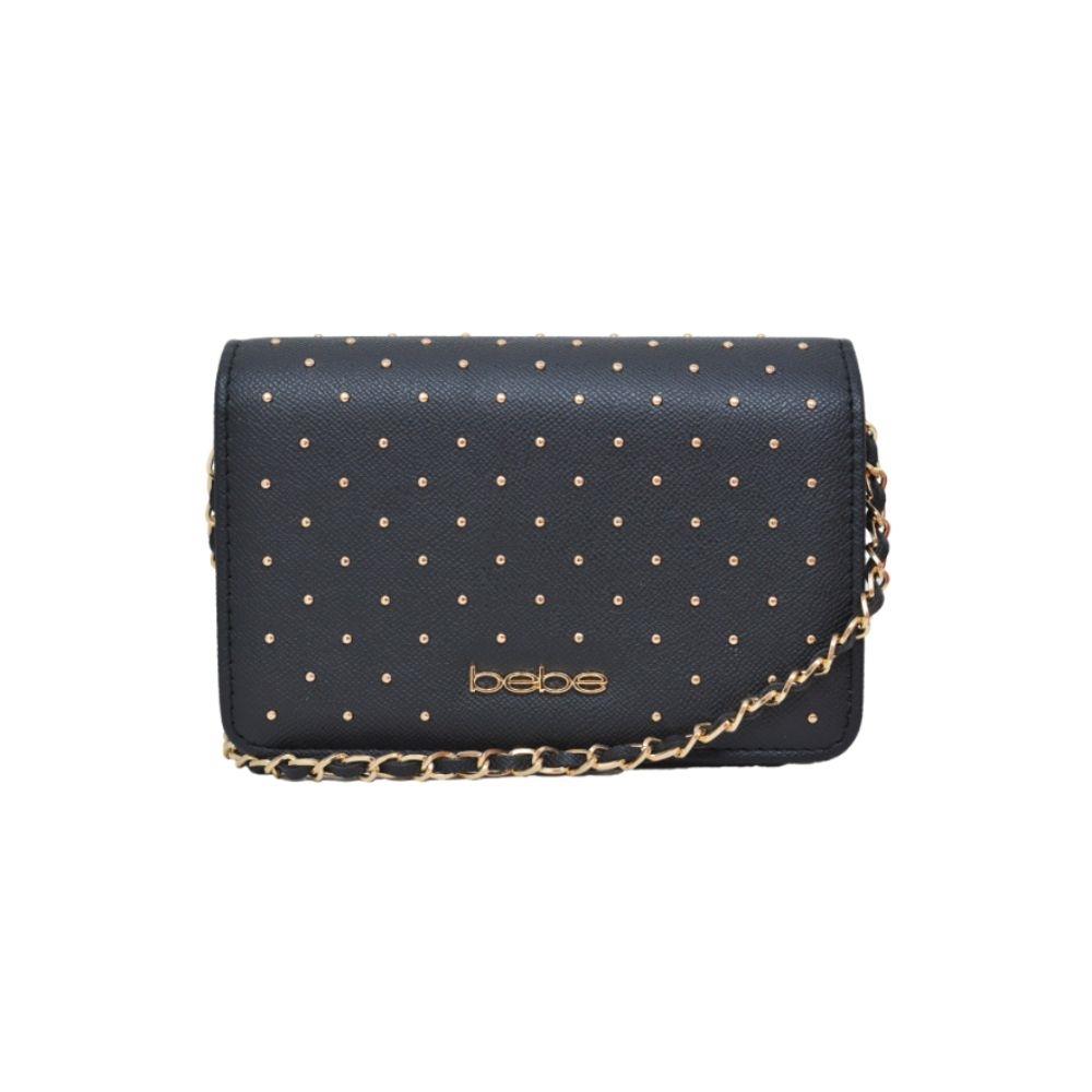 Bebe Sagan Studded Crossbody