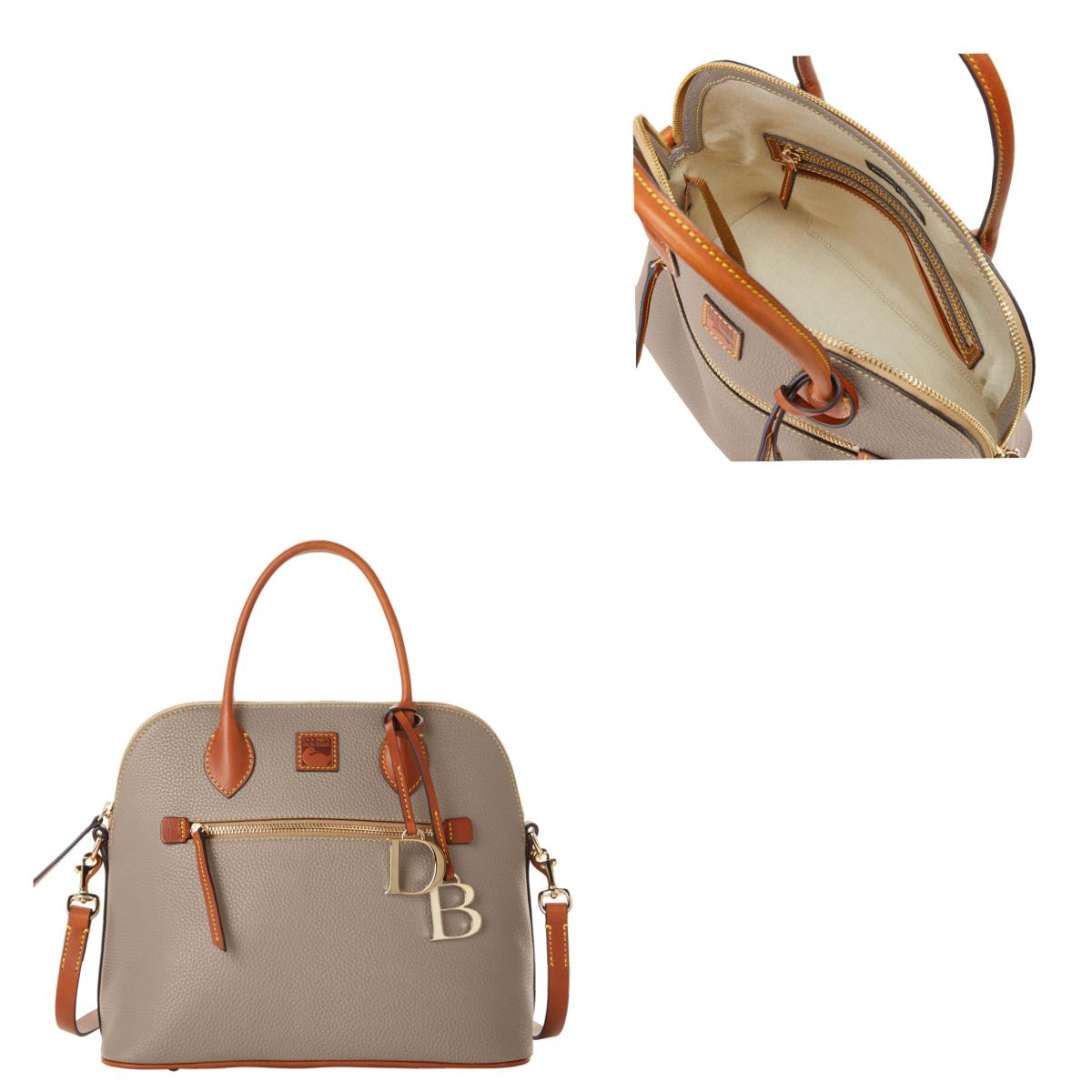 Dooney & Bourke Pebble Grain Large Domed Satchel